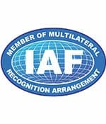 Official NA Group logo showcasing membership in IAF for trusted international recognition.